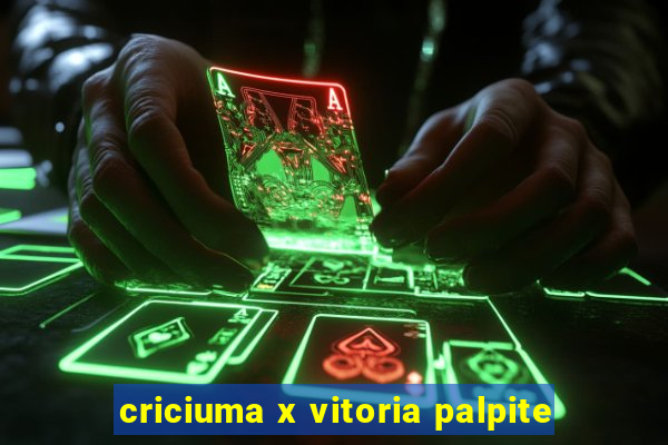 criciuma x vitoria palpite